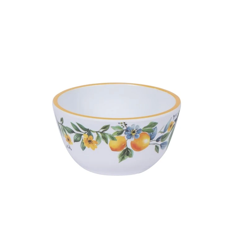 Lemon Floral Melamine Wedding Dinnerware Set best