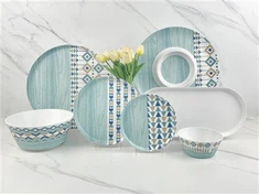 Outdoor Wedding Dinnerware Unbreakable Melamine Dinnerware